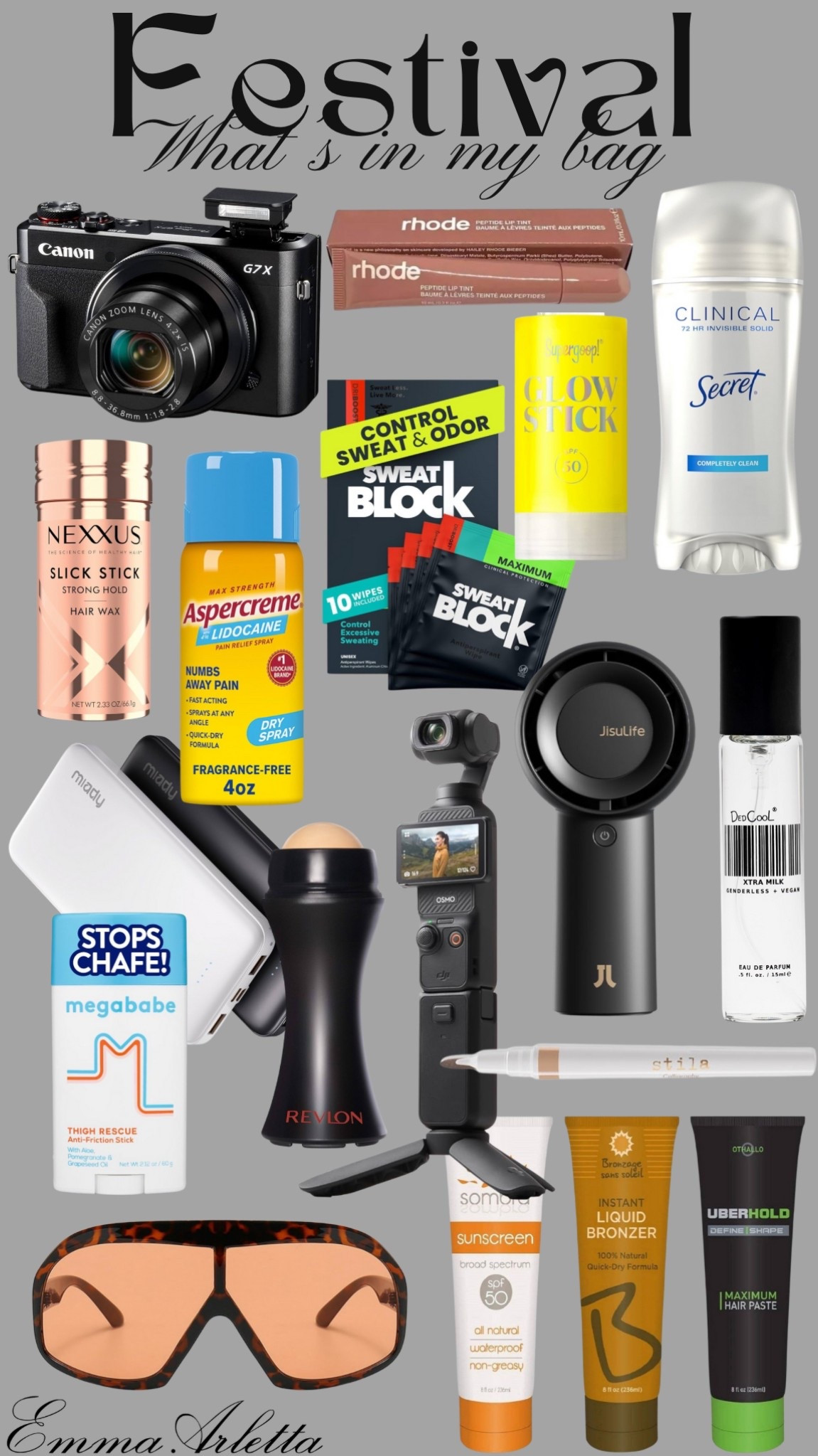 Coachella essentials ✍🏼🎡☀️🎟️🎠

Coachella, festival, summer essentials, concert

#LTKFestival #LTKBeauty #LTKSeasonal