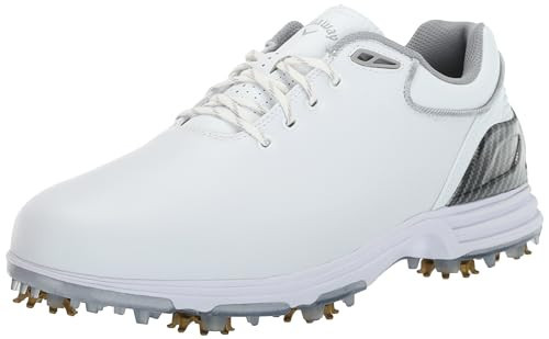 Callaway Men's Newport Golf Shoe, White, 11.5 Wide | Amazon (US)