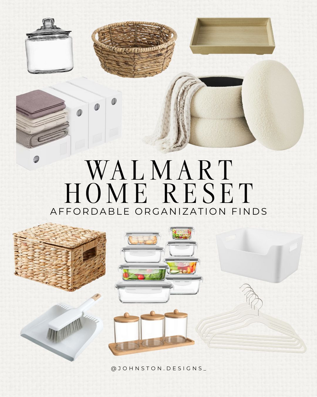 Tidy up for the new year with these home reset essentials! Storage, organization, bins, pantry, bathroom, kitchen, laundry room, organizers, affordable Walmart home finds. 

 #LTKHome #LTKFindsUnder50