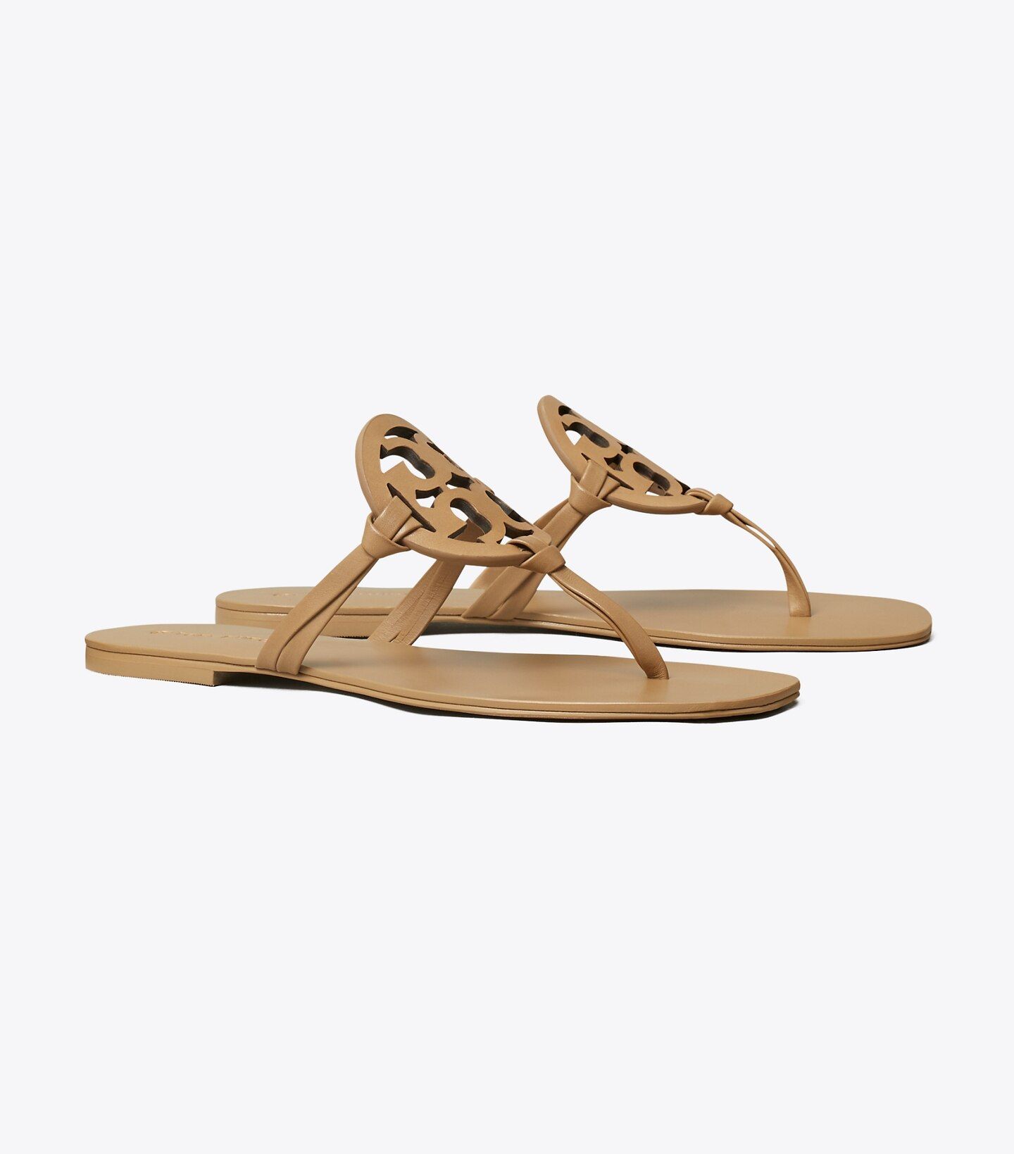 Miller Square-Toe Sandal, Leather | Tory Burch (US)