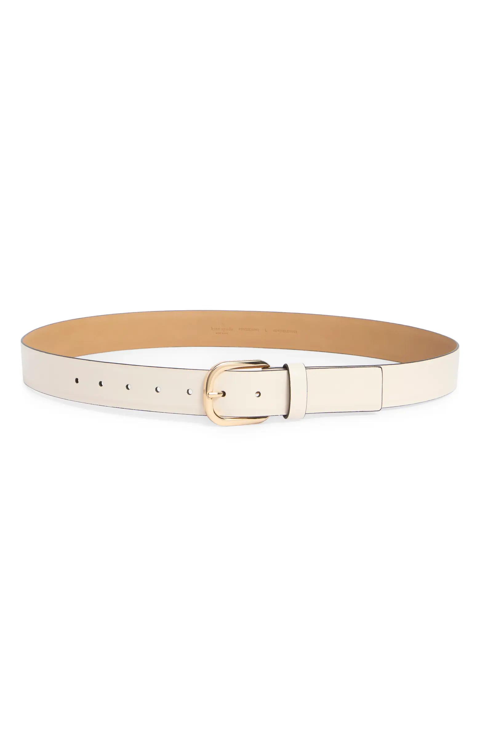 Feather Edge Leather Belt | Nordstrom Rack