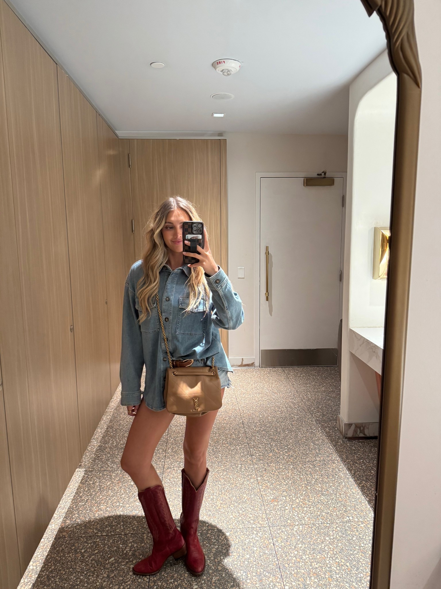 denim fit 

♥️exact red boots are linked in my shop my!!! ( can’t link here ) 

#LTKBeauty #LTKxMadewell #LTKSeasonal