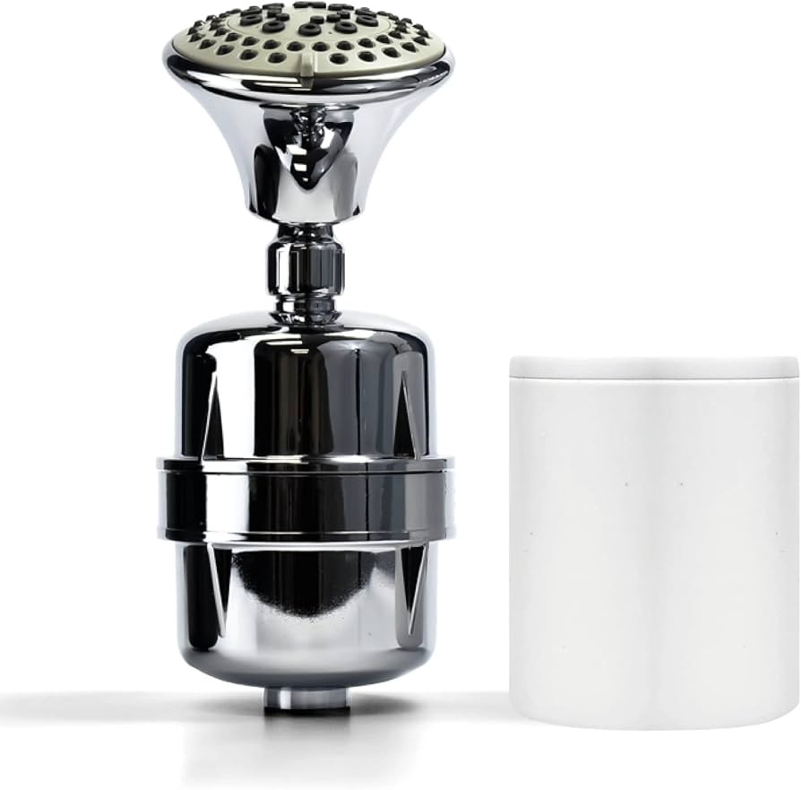ProOne ProMax Chrome Shower Filter with 5-Function Massage Settings, Filtering, High-Pressure Sho... | Amazon (US)