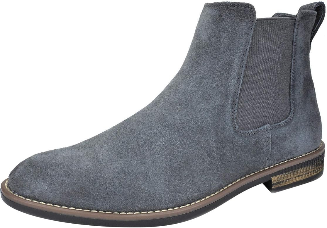 Bruno Marc Men's Suede Leather Chelsea Ankle Boots | Amazon (US)