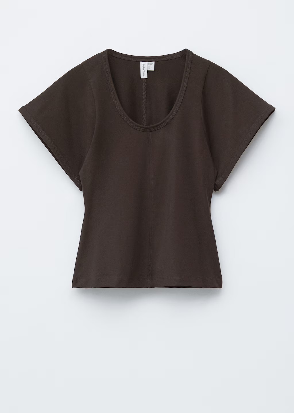 Scoop-Neck T-Shirt | & Other Stories UK