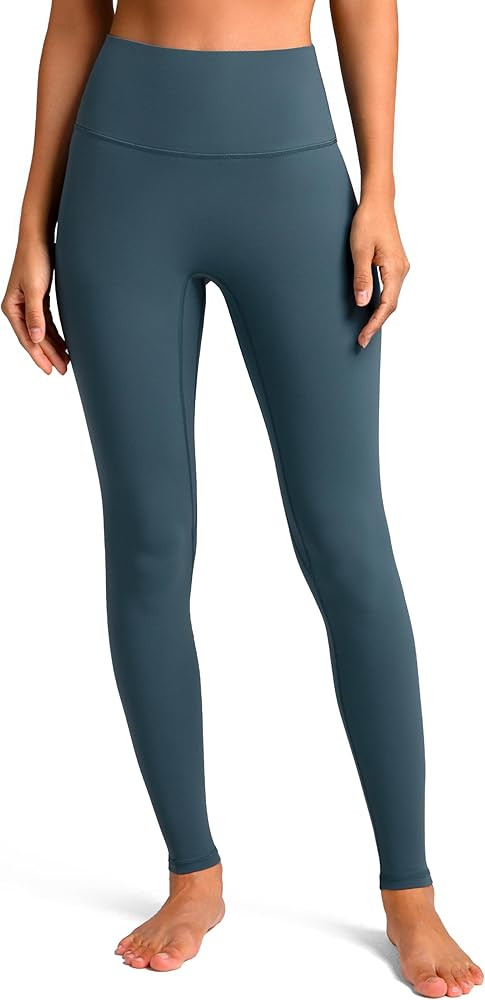 Colorfulkoala Dreamlux No Front Seam Leggings for Women 25"/28" Inseam, High Waisted Buttery Soft... | Amazon (US)