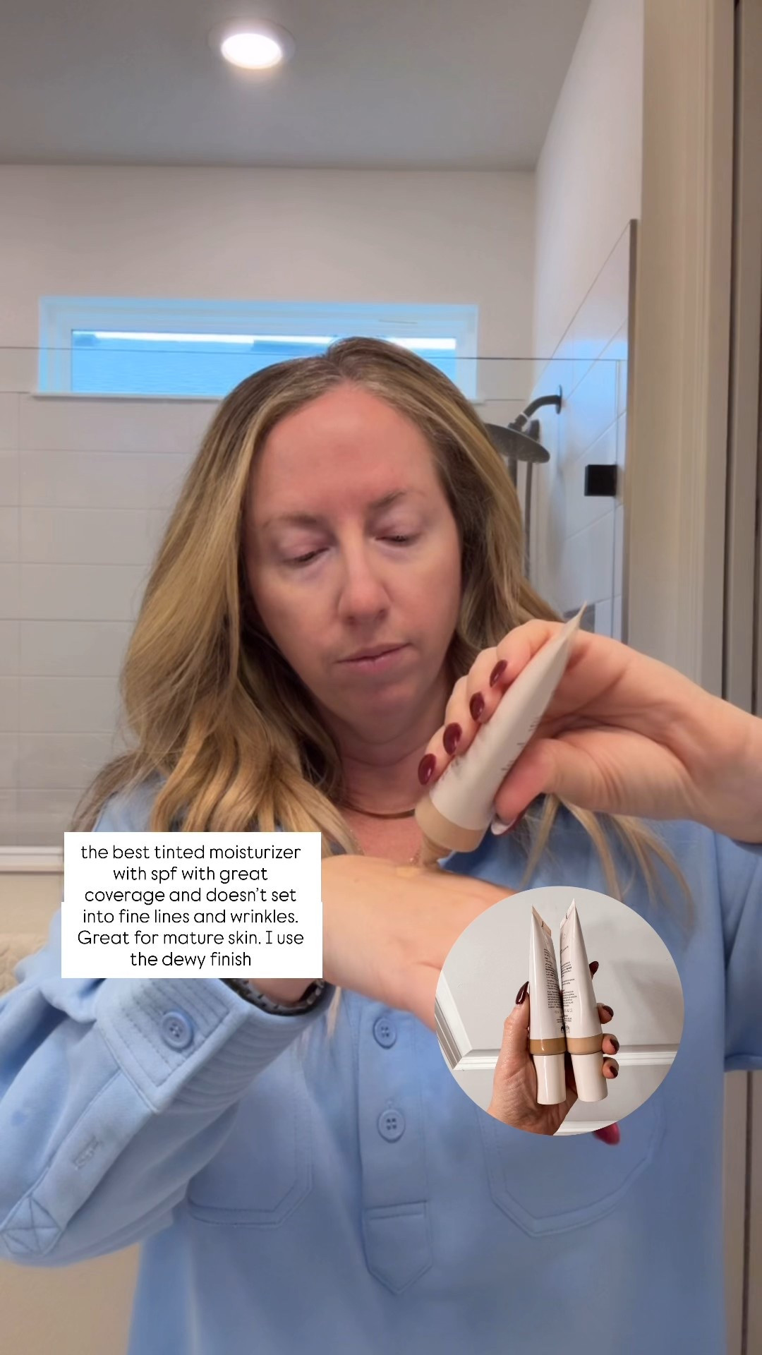 The best tinted moisturizer with coverage for mature skin! Doesn’t set into fine lines or wrinkles and has spf! I wear color 2c oak. Anti aging skincare 

#LTKBeauty #LTKFindsUnder50