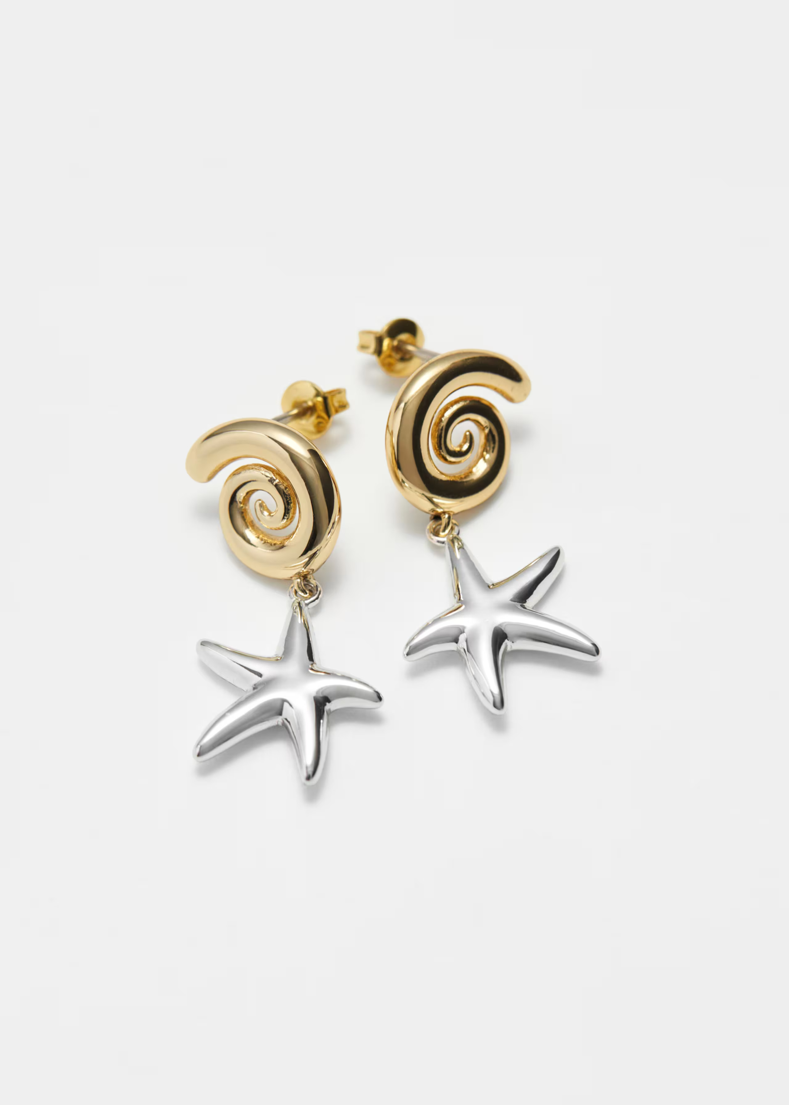 Star-Pendant Swirl Studs | & Other Stories UK