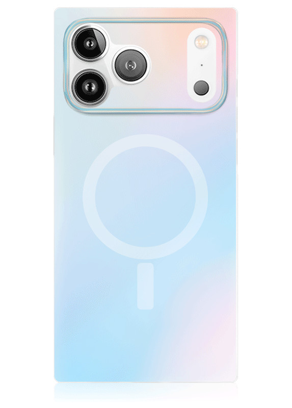 SQUARE® Iridescent Satin iPhone Case | FLAUNT