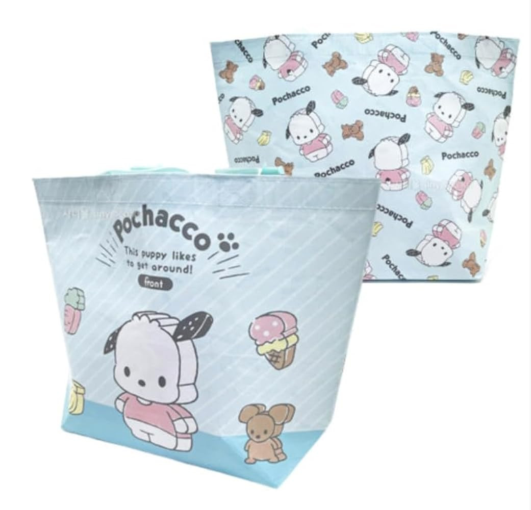Pochacco's Reusable Grocery & Multifunctional Bag - Tarpaulin Material - Officially Licensed | Amazon (US)
