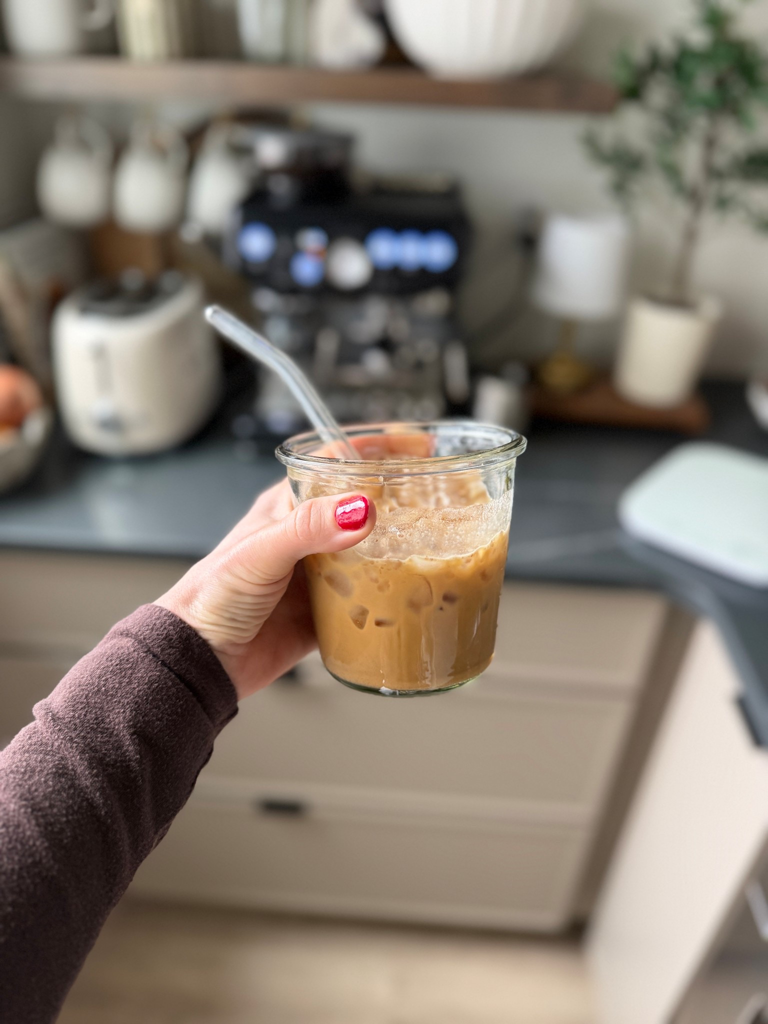 The perfect glass iced coffee jars! On sale today  

#LTKSaleAlert #LTKselfcare #LTKHome