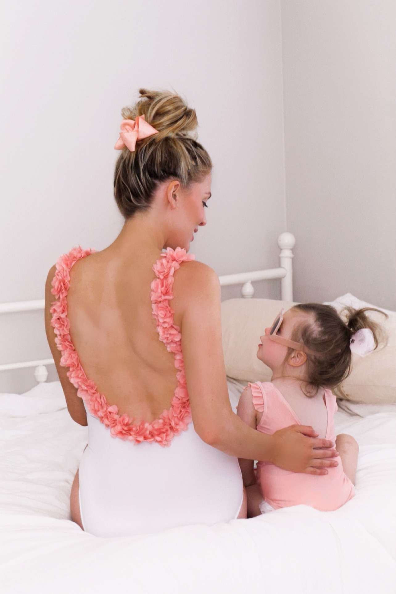 Mommy and me pink and white swim! 

#LTKGiftGuide #LTKFind #LTKkids
