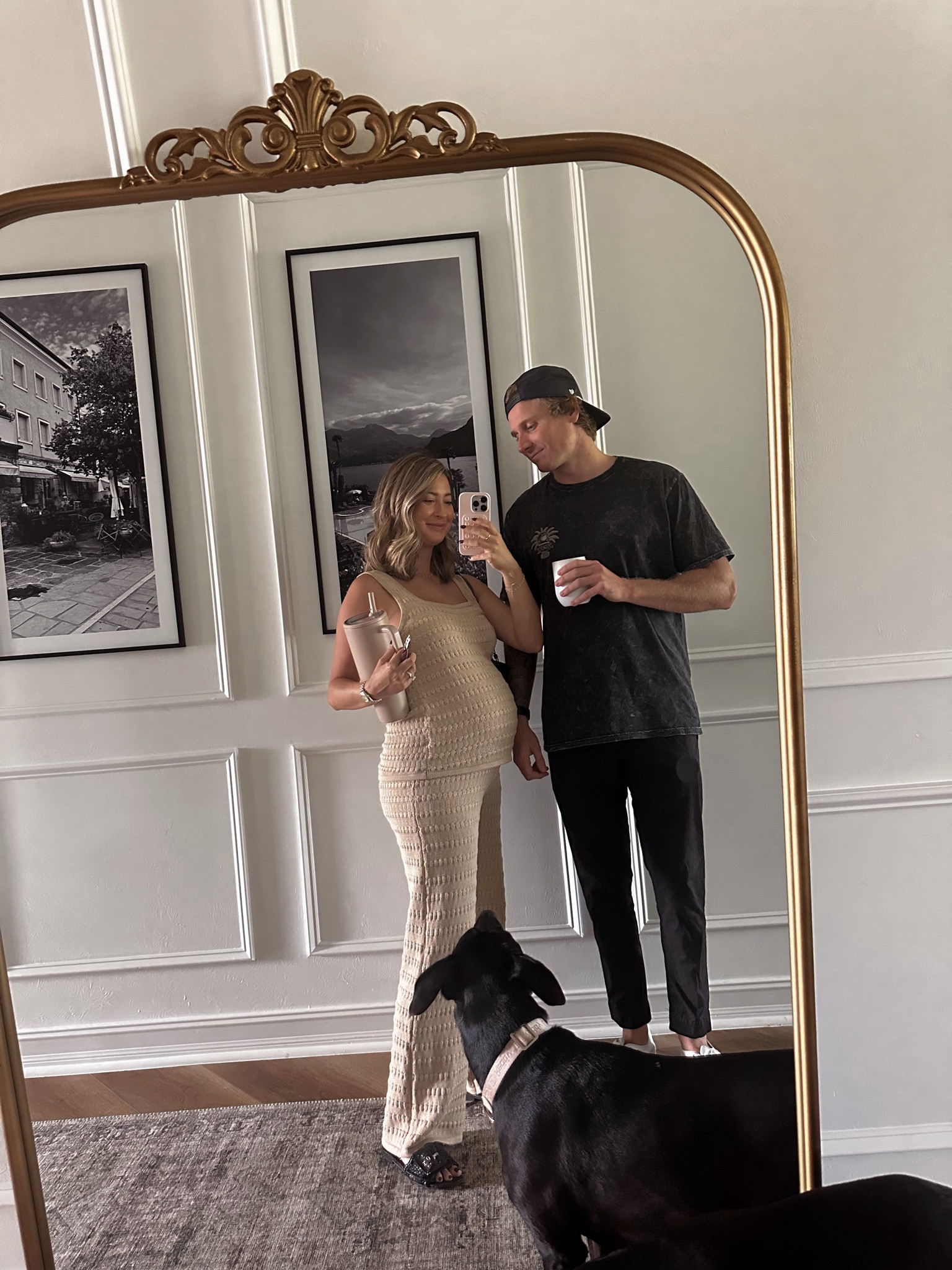 Bump friendly set Sabo skirt tan knit set

#LTKWorkwear #LTKStyleTip #LTKBump