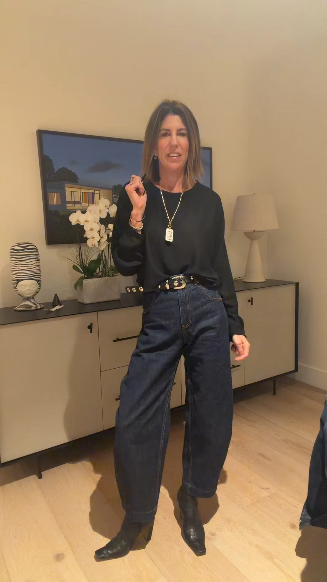 Easy day to night look. Swap flats for heels and you are good to go!!

#LTKOver40 #LTKootd