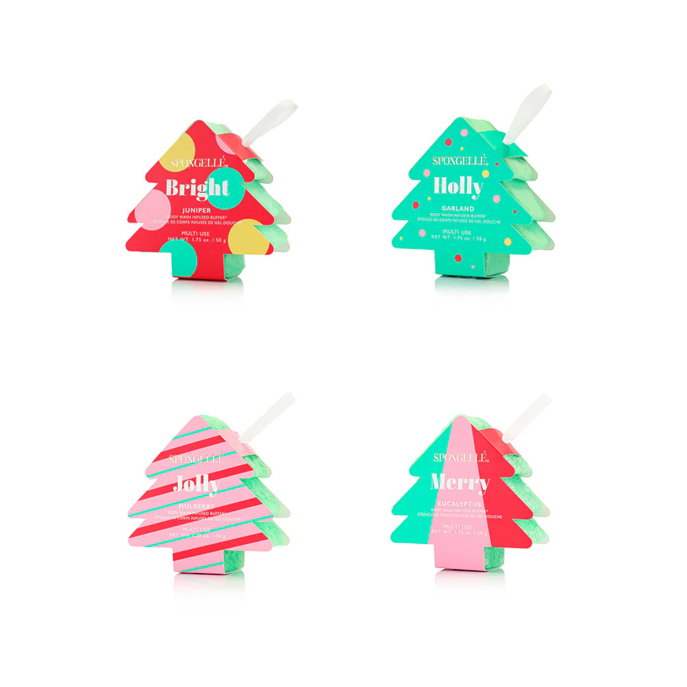 Holiday Tree Multi-Use Assorted Pack | Spongelle