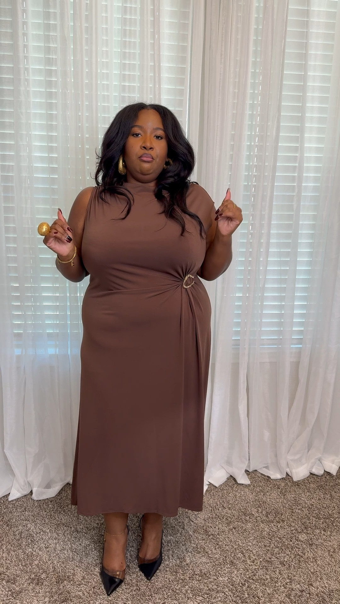 Plus size fall/Friendsgiving dress from Old Navy! 50% off today. I’m wearing a 2x regular (size 20/22). Comes in Tall & petite as well.

Plus size dresses. Old navy finds. Plus size fashion. Fall fashion. Plus size outfits. Women’s dresses. Brown dresses.

#LTKSaleAlert #LTKPlusSize #LTKHoliday