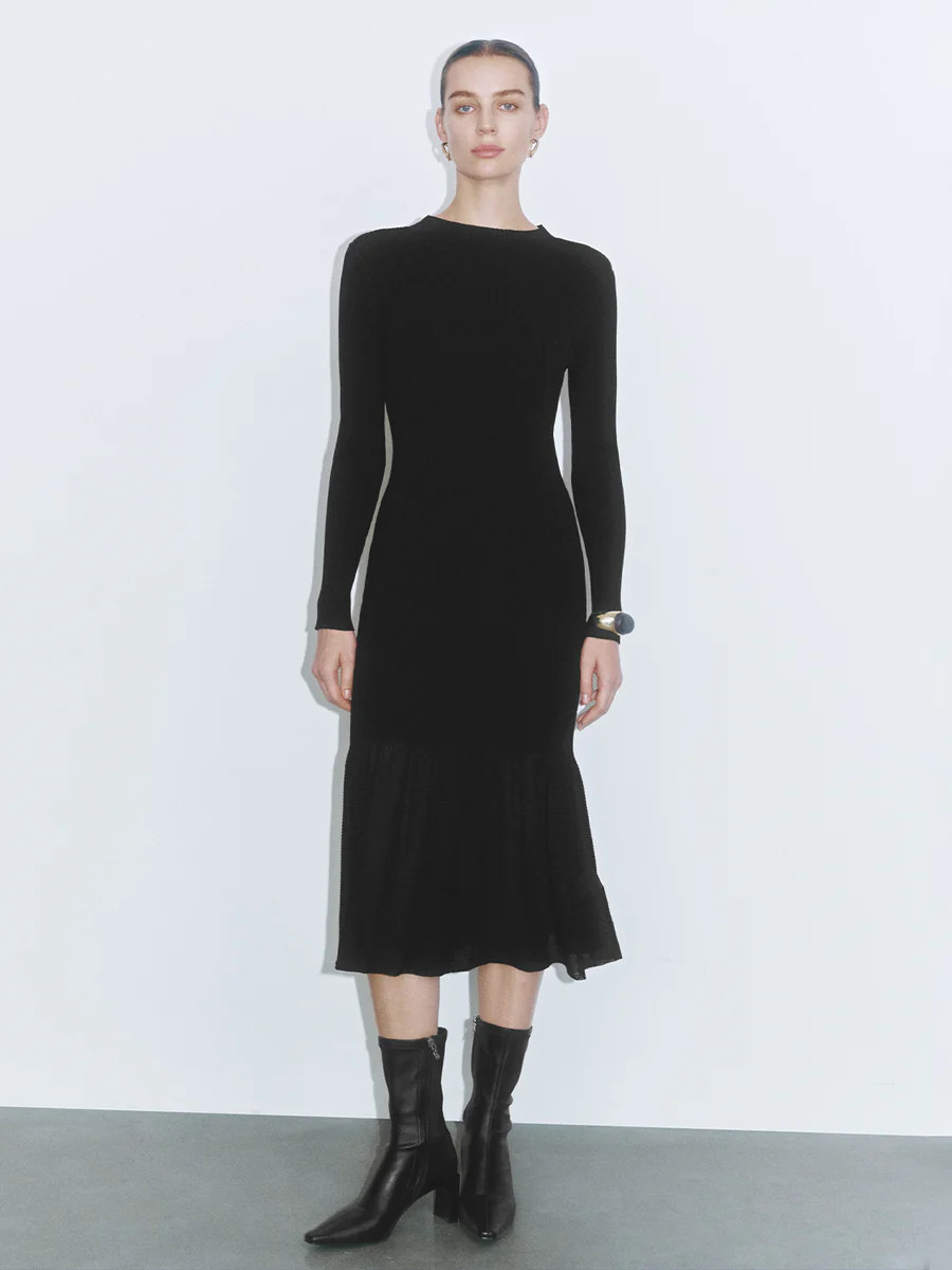 Skinny Knitted Dress | Urban Revivo