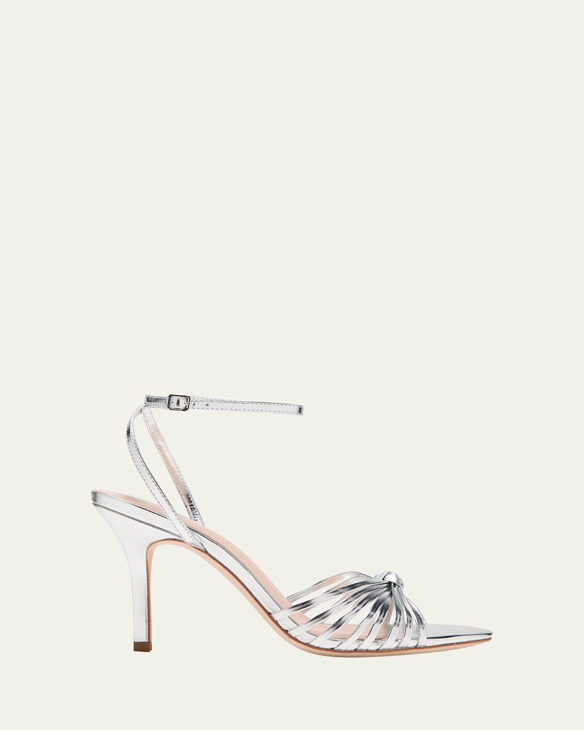 Ada Metallic Ankle-Strap Sandals | Bergdorf Goodman