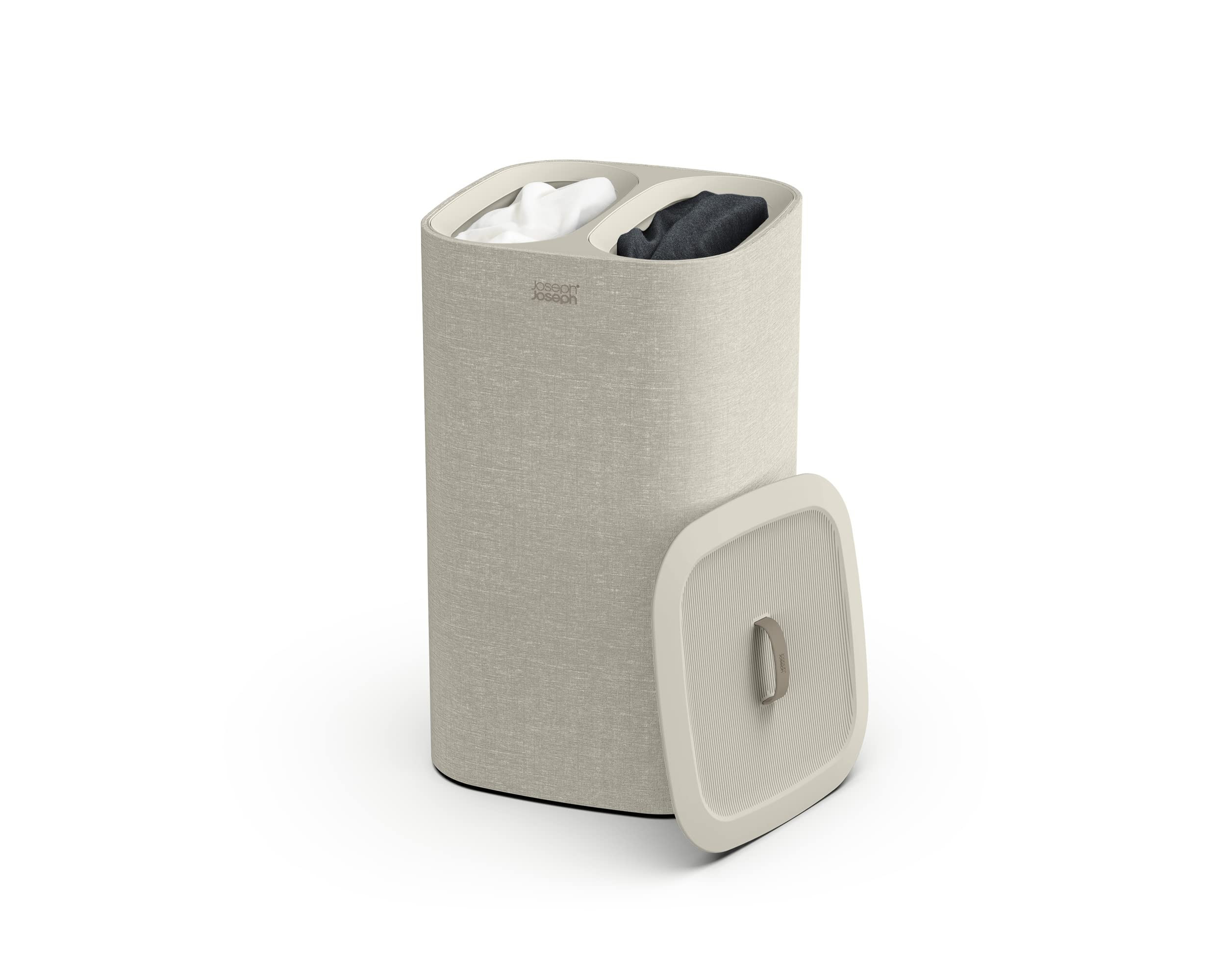 Joseph Joseph Tota 60 liter/15.8 gallon Laundry Hamper Separation Basket with lid, 2 Removable Wa... | Amazon (US)