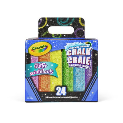 Crayola 24ct Glitter Chalk | Target
