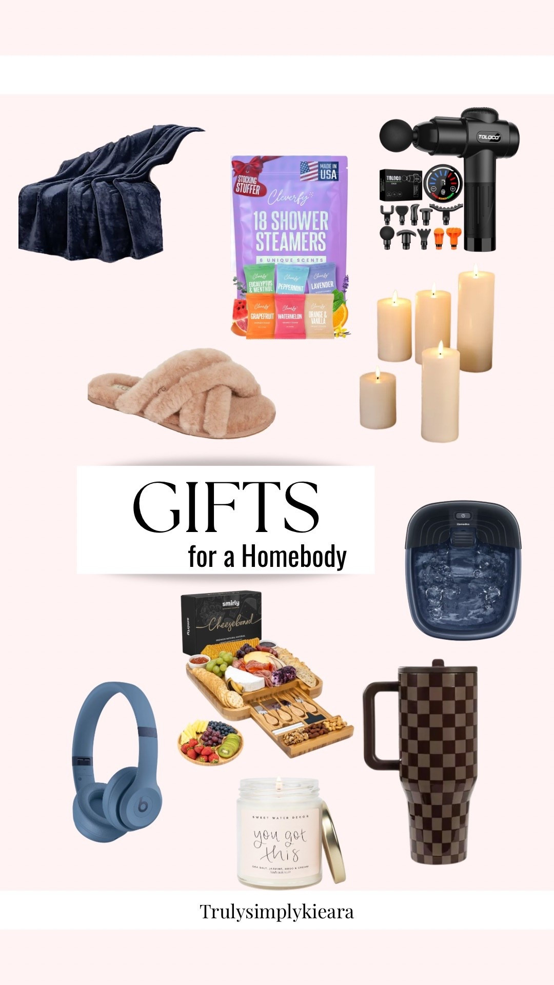 “Homebody Gift Guide | Cozy Gift Ideas for the Holidays”

Sharing the best cozy gifts for homebodies — soft blankets, candles, slippers, loungewear, and relaxing essentials. Perfect holiday gifts for her or him who love staying in. 


#LTKHoliday #LTKGiftGuide #LTKCyberWeek