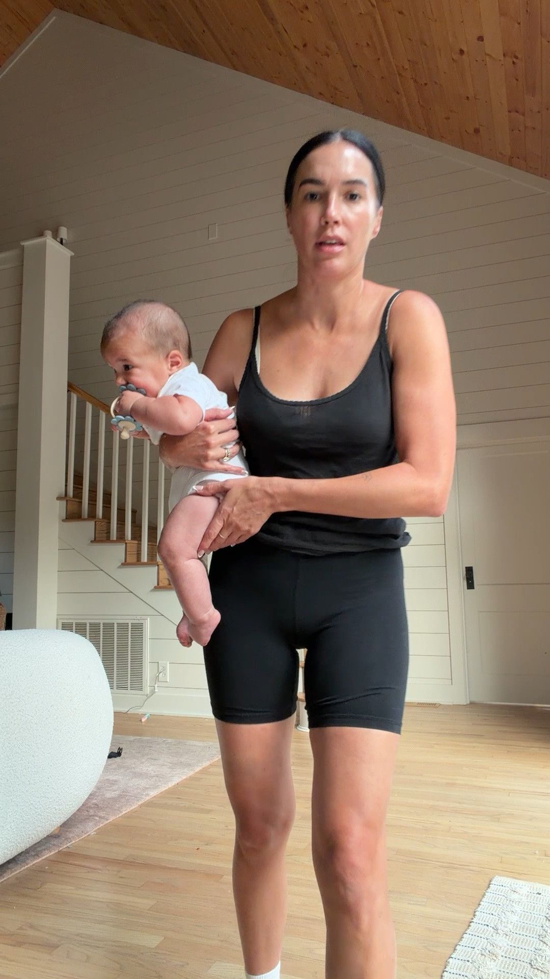 Love these shorts! 92% organic cotton and 8% spandex. I’m 5’10 and wearing a size small in the shorts and size large in the tank

#LTKmomlife #LTKootd #LTKSaleAlert