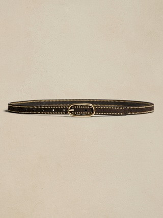 Daze Studded Suede Belt | Banana Republic (US)