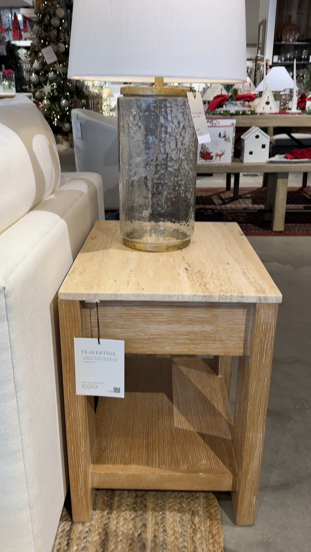 An elevated neutral accent! 🤩 The Travertine Square Side Table from Pottery Barn highlights a beautiful natural stone top, bringing in texture and warmth to a space. 🫶🏻 The clean, structured shape keeps it feeling modern while the warm neutral tones make it easy to style with any decor. A timeless table that adds depth and refinement next to a sofa or chair. ✨ #PotteryBarn #SideTable #AccentTable

#LTKHome #LTKSaleAlert