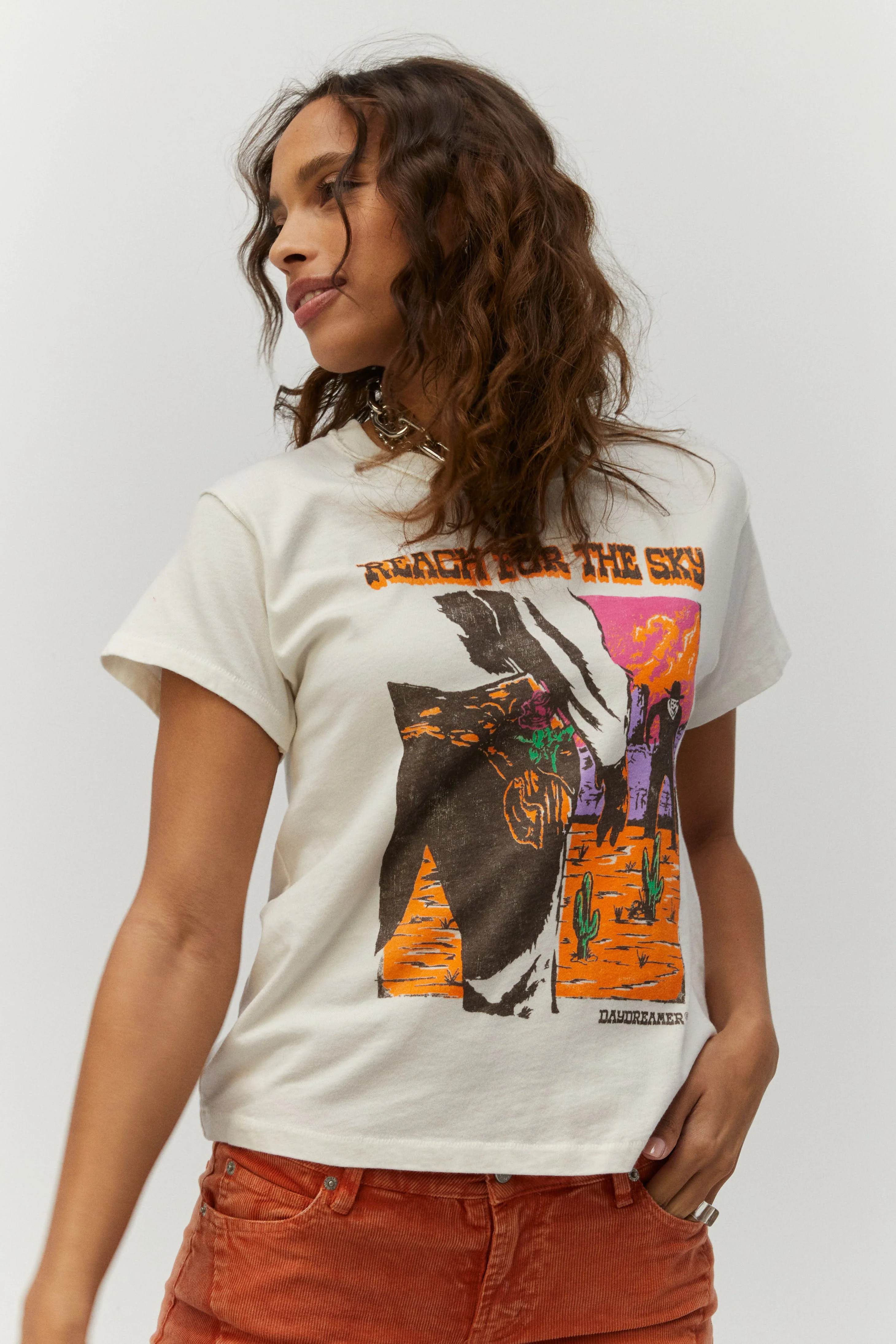 Reach For The Sky Reverse GF Tee | Daydreamer