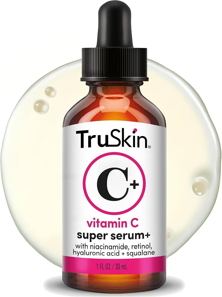 TruSkin Vitamin C Super Serum for Face - Five Skin Benefits in One Serum with Vitamin C, Retinol,... | Amazon (US)