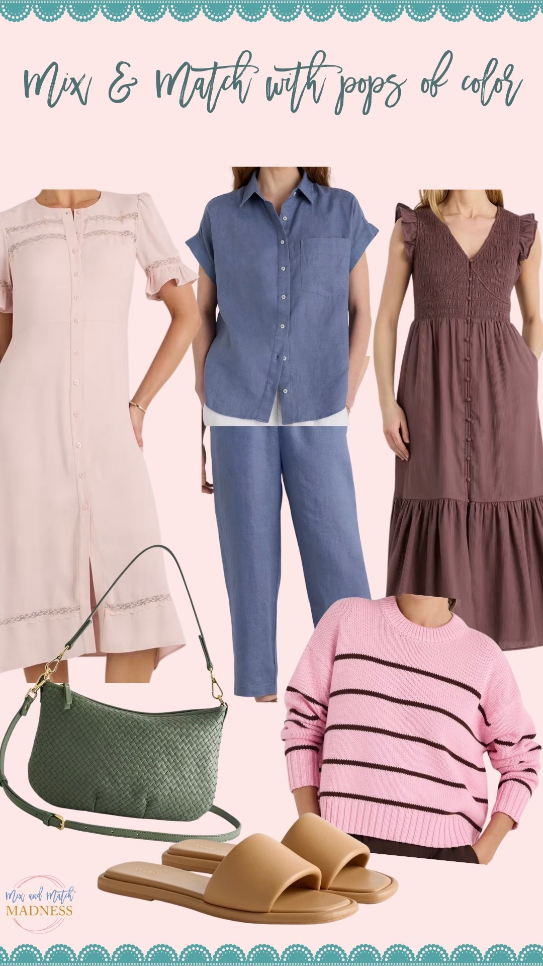 Mix and match with color is what we do!! Quince just has amazing styles & are affordable….always a yes! ￼

#LTKOver40 #LTKdayinmylife #LTKmomlife