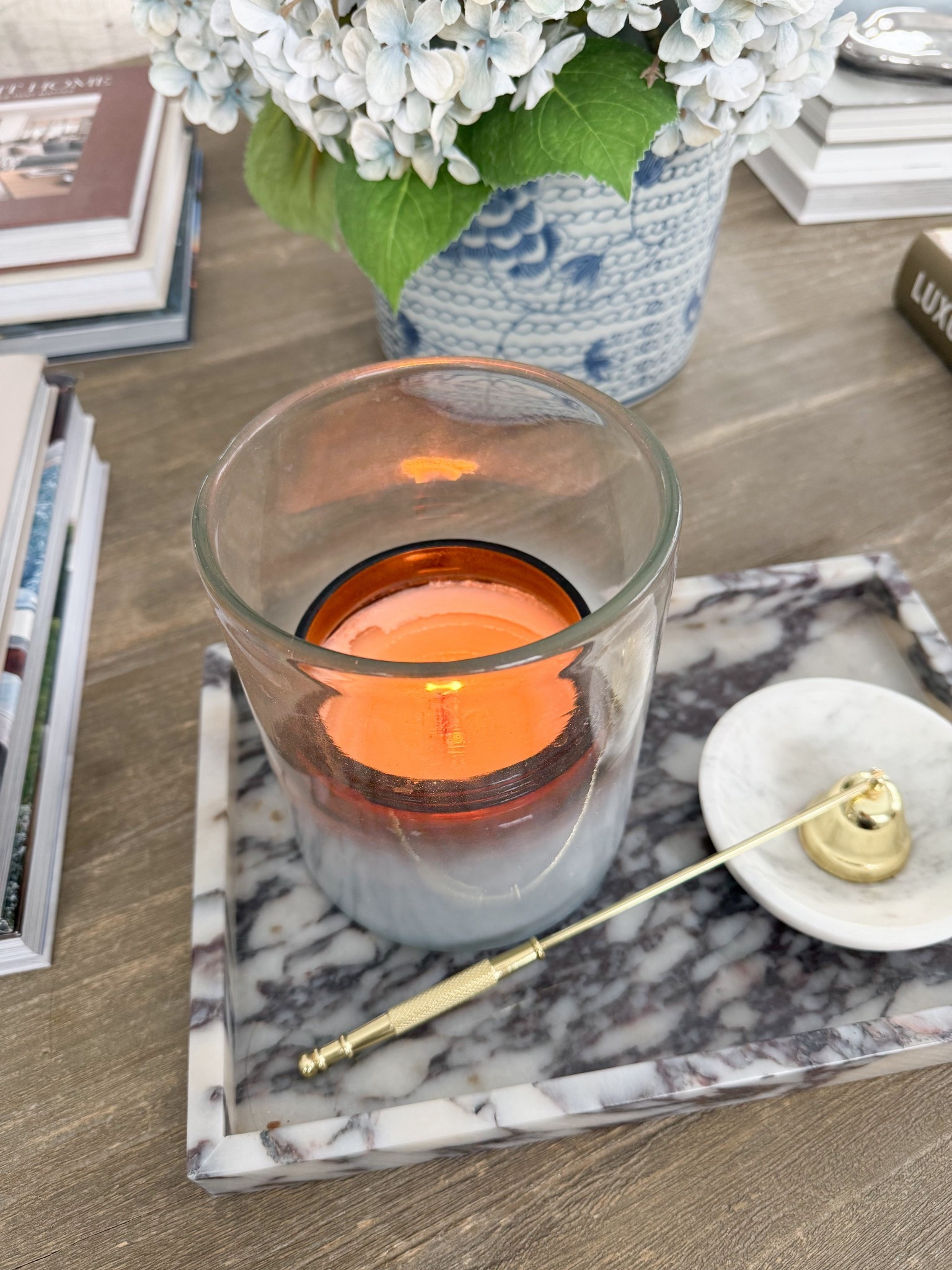 Weekend ready!! 

Coffee table books, my favorite candle burning, the prettiest marble tray and a few new spring accessories that I picked up 🙌🏻

#LTKHome #LTKSeasonal #LTKSaleAlert