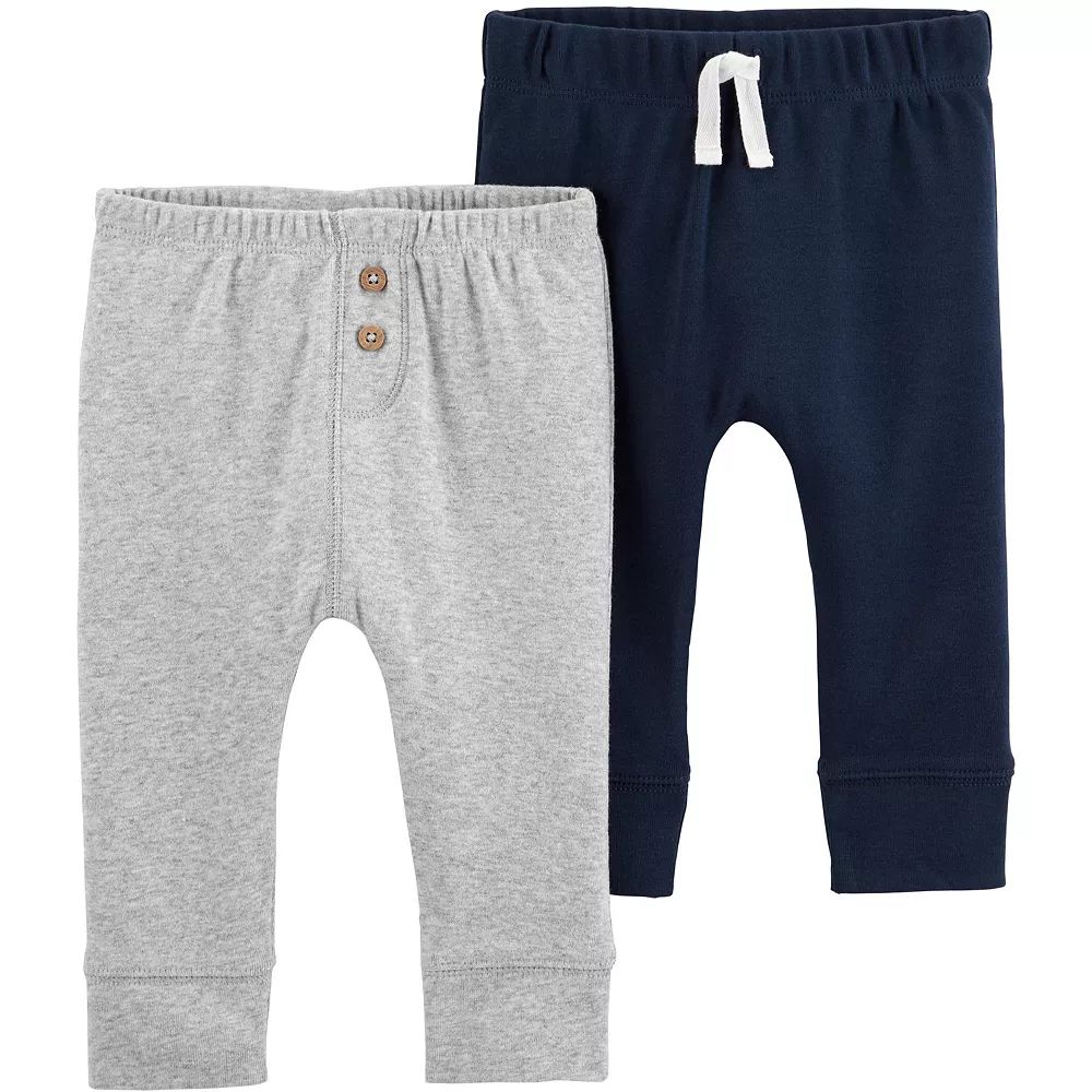 Baby Boy Carter's 2-pack Cotton Pants | Kohl's