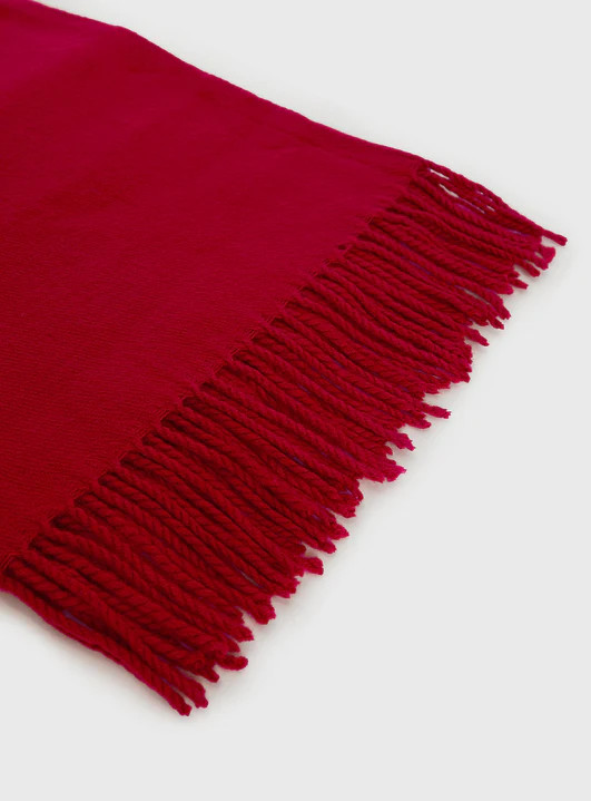Heavy Hearted Scarf Red | Princess Polly US