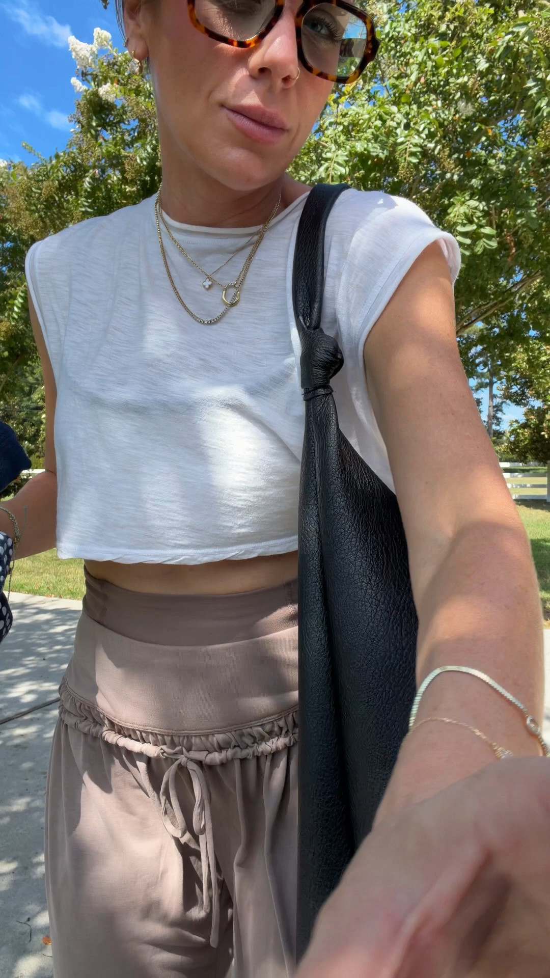 Pilates outfit! In xs

#LTKdayinmylife #LTKfitnessgoals #LTKootd