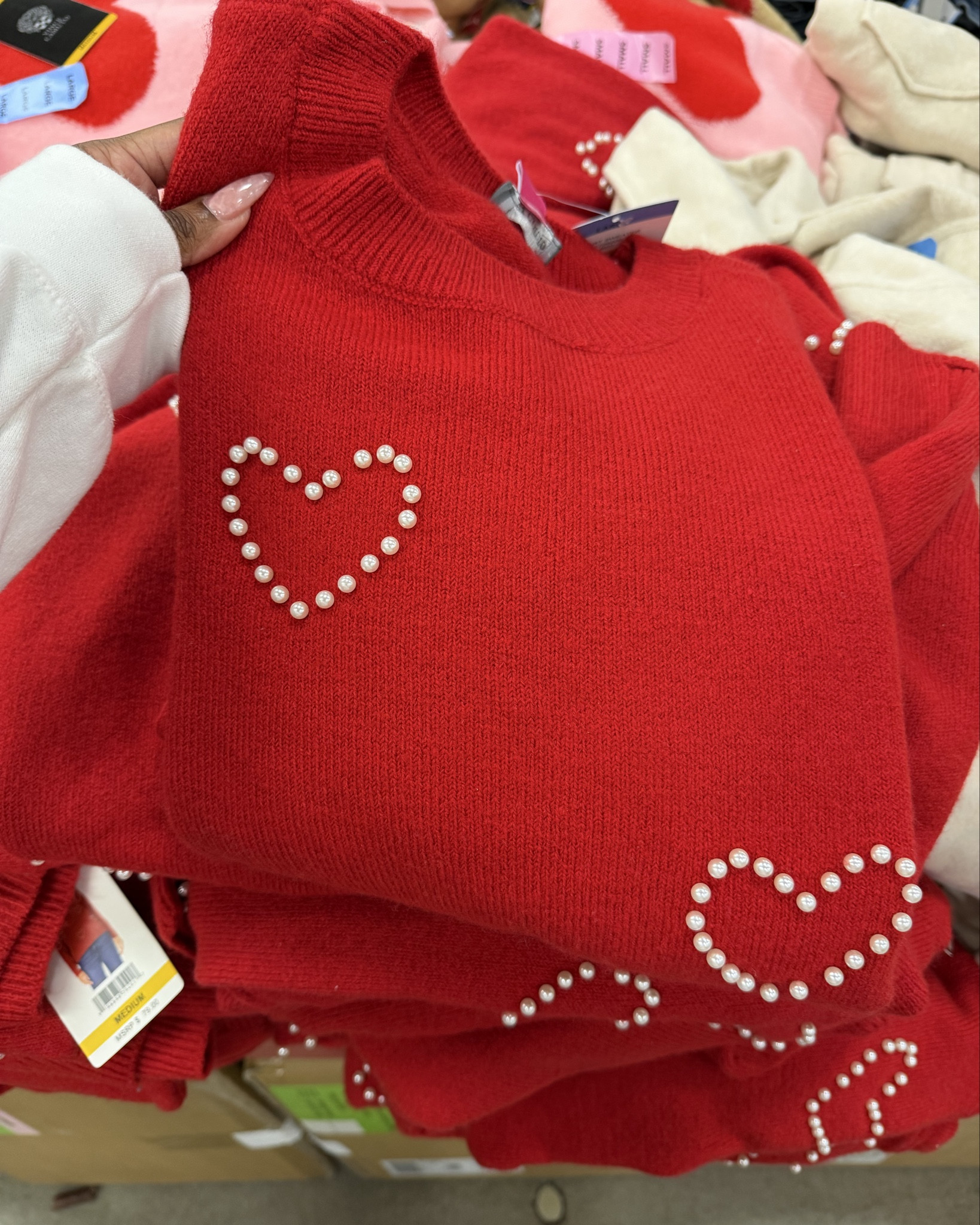 Sam’s Club vday sweaters ! So cute Valentine’s Day! 

#LTKSeasonal #LTKmomlife #LTKFindsUnder50