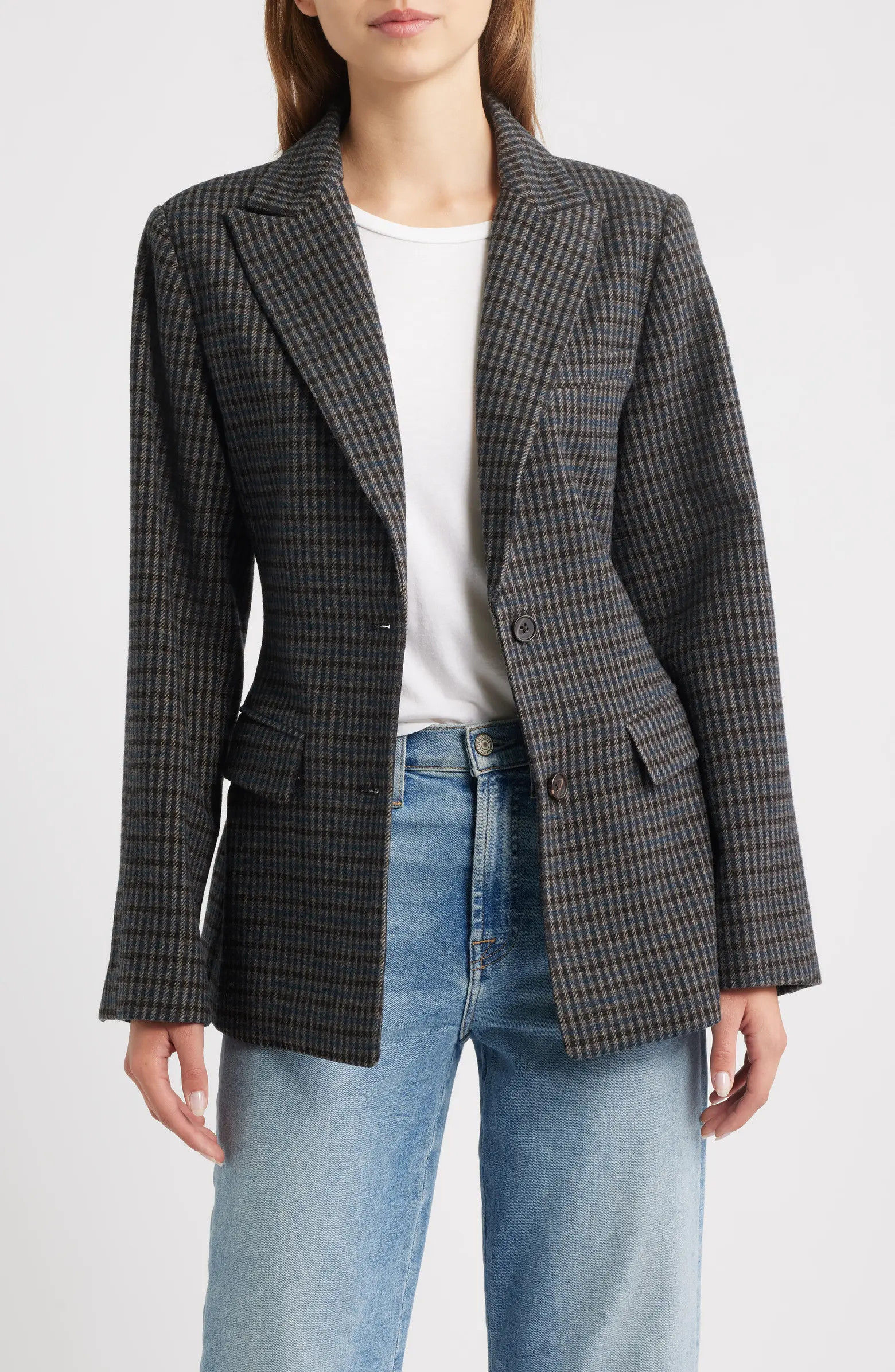 Doris Plaid Blazer | Nordstrom