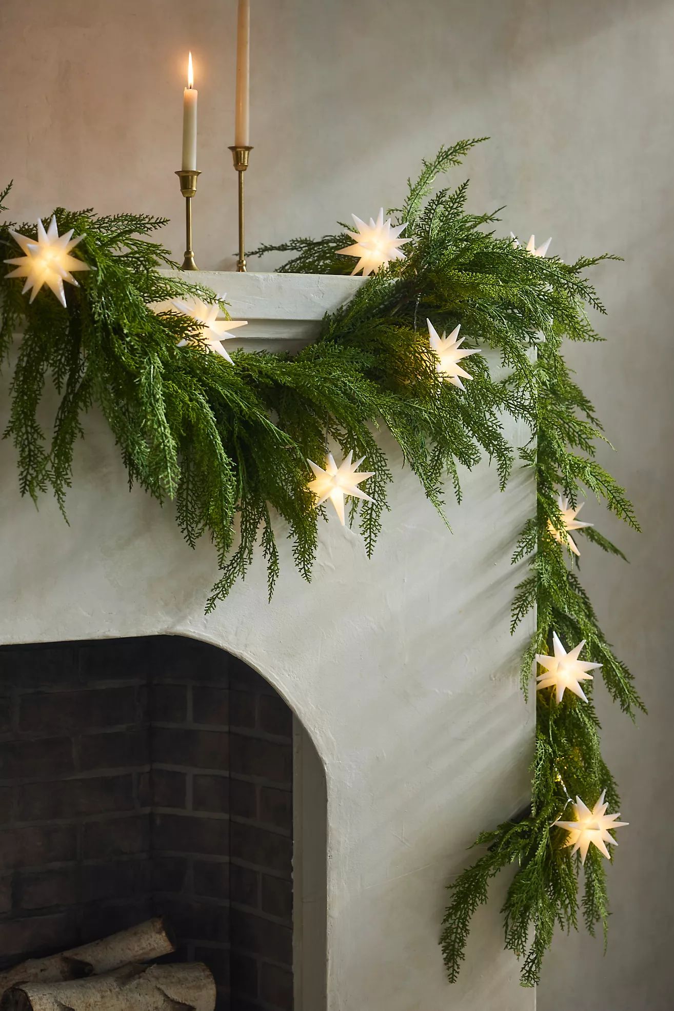 Stargazer Moravian Star String Lights | Terrain