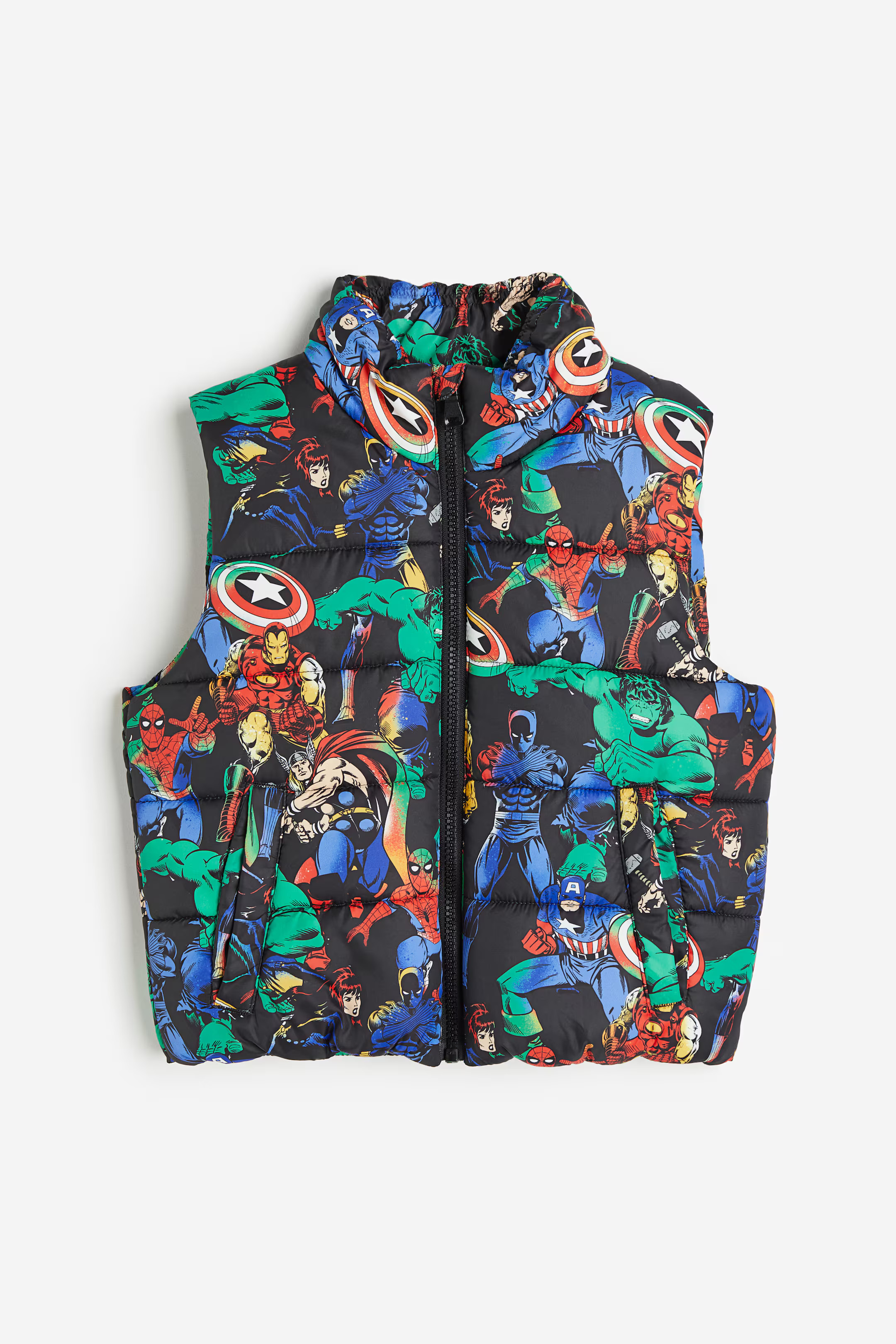 Printed Puffer Vest | H&M (US + CA)