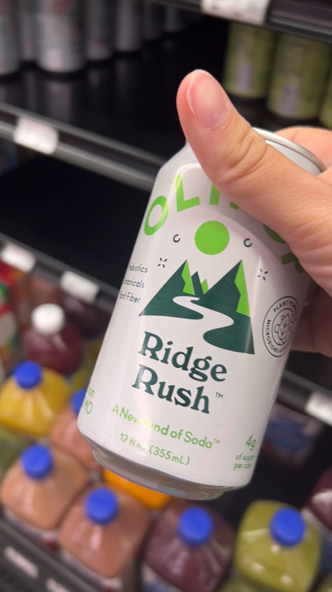 New OLIPOP flavor - Ridge Rush 💚 available at Walmart! Run! Tastes like a sweet ginger ale! 

#LTKVideo #LTKSeasonal #LTKFamily