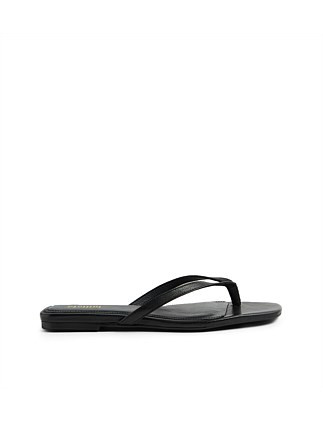 Mollini Reille Black Leather Sandals | David Jones | David Jones (Australia & New Zealand)