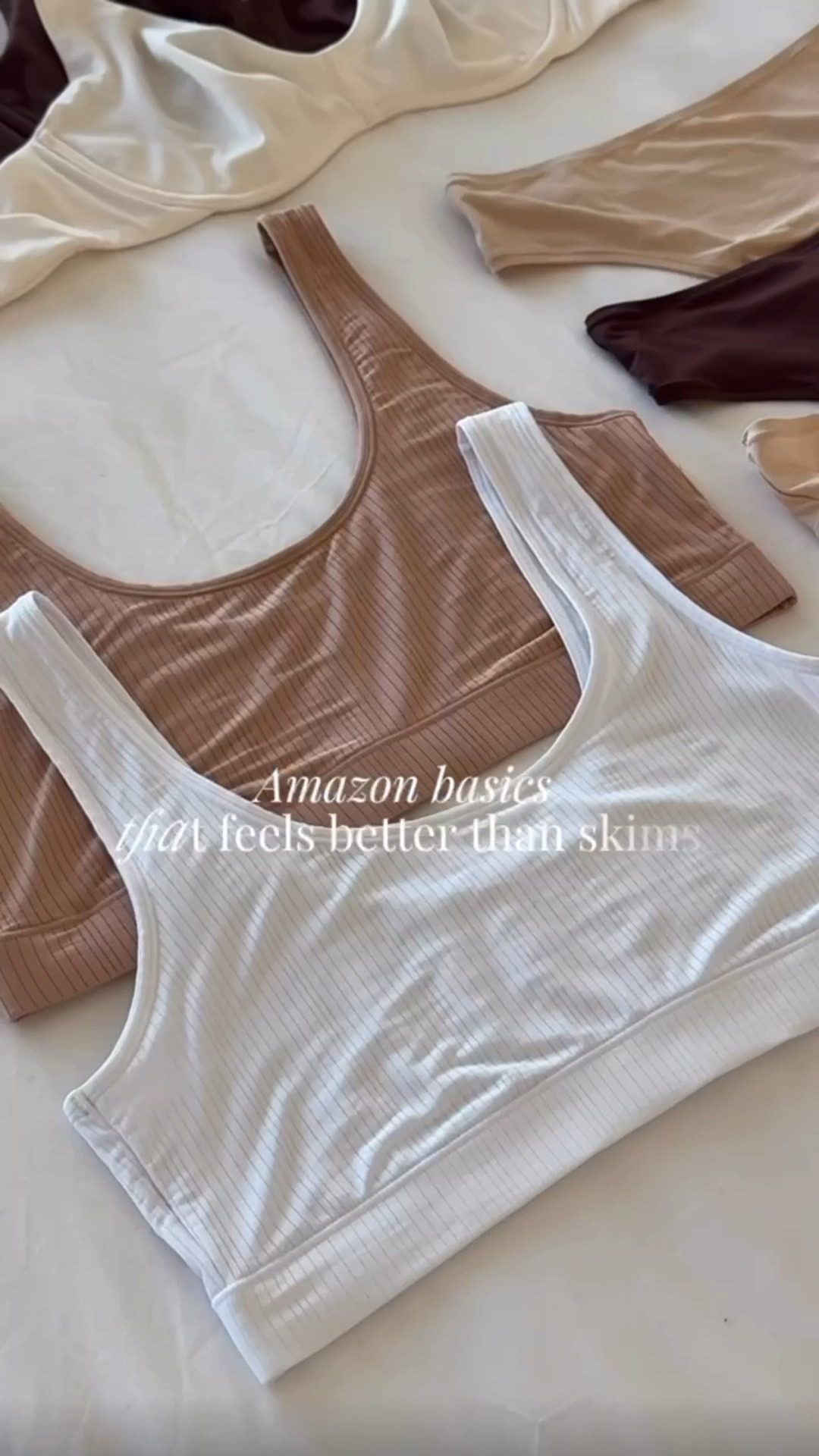 Amazon basics that feel better than skims ✨

Amazon finds, Amazon underwear, Amazon bra 

#LTKOver40 #LTKselfcare #LTKSeasonal