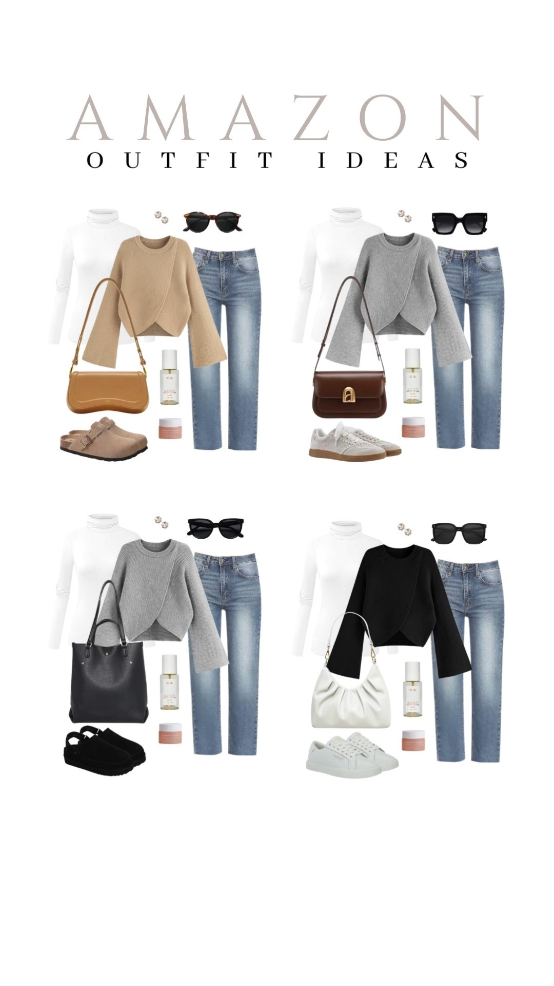 Stay warm on chilly days with this easy and trendy layered outfit idea!
stud earrings, suede clogs, ouai body mist, casual outfit inspo, capsule wardrobe, favorite finds, top picks, mom outfit, everyday style, trendy look, transitional look, viral style, affordable look, amazon favorites, winter fashion, winter style

#LTKFindsUnder50 #LTKSeasonal #LTKU