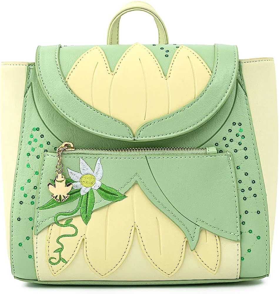 Loungefly Disney Tiana Cosplay Womens Double Strap Shoulder Bag Purse | Amazon (US)