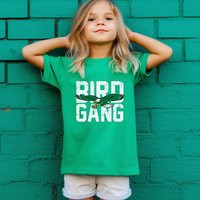Bird Gang Kids T-Shirt & Sweatshirt | Philly Football Shirt For Youth Game Day Apparel | Etsy (US)