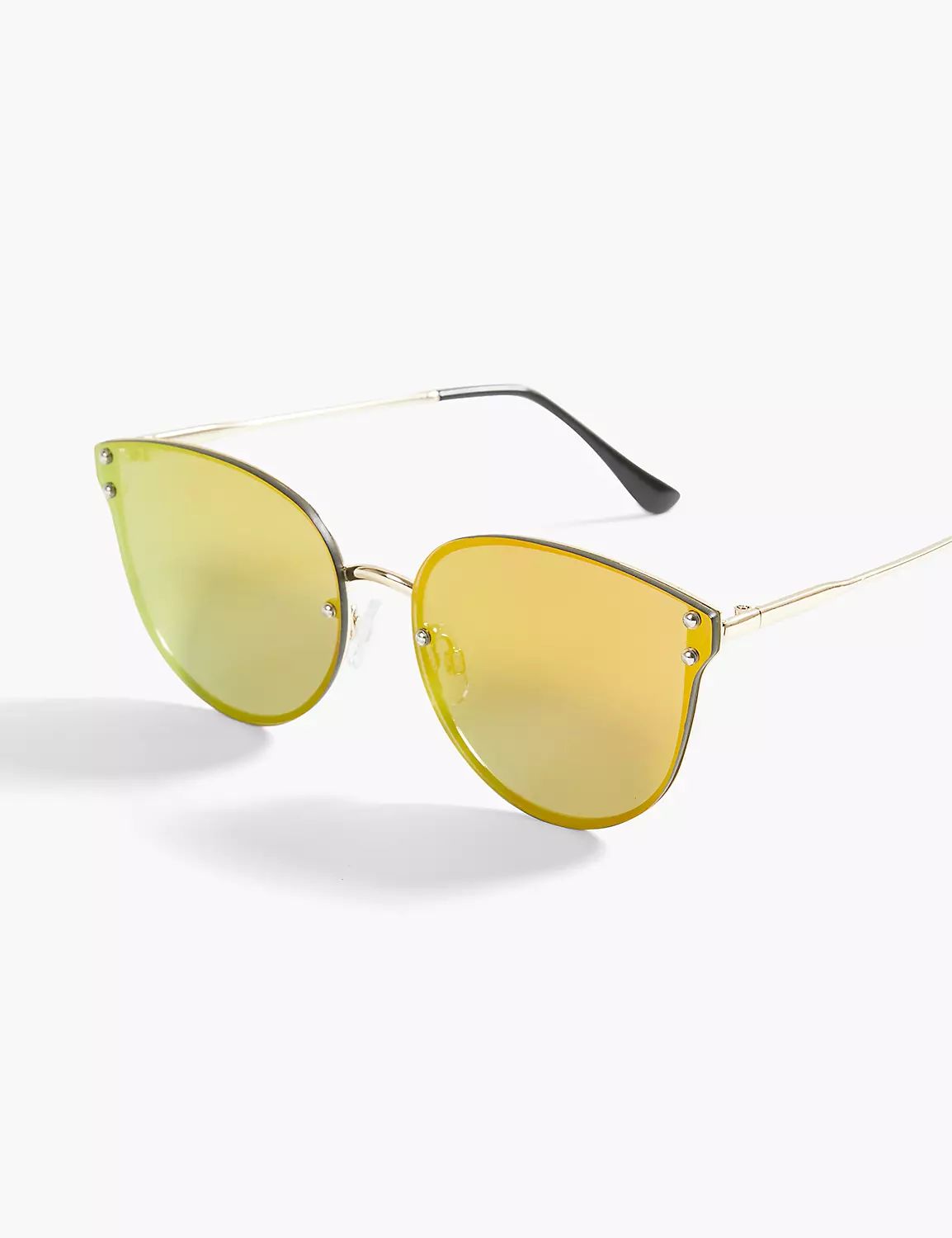 Mirrored Cateye Sunglasses | LaneBryant | Lane Bryant (US)