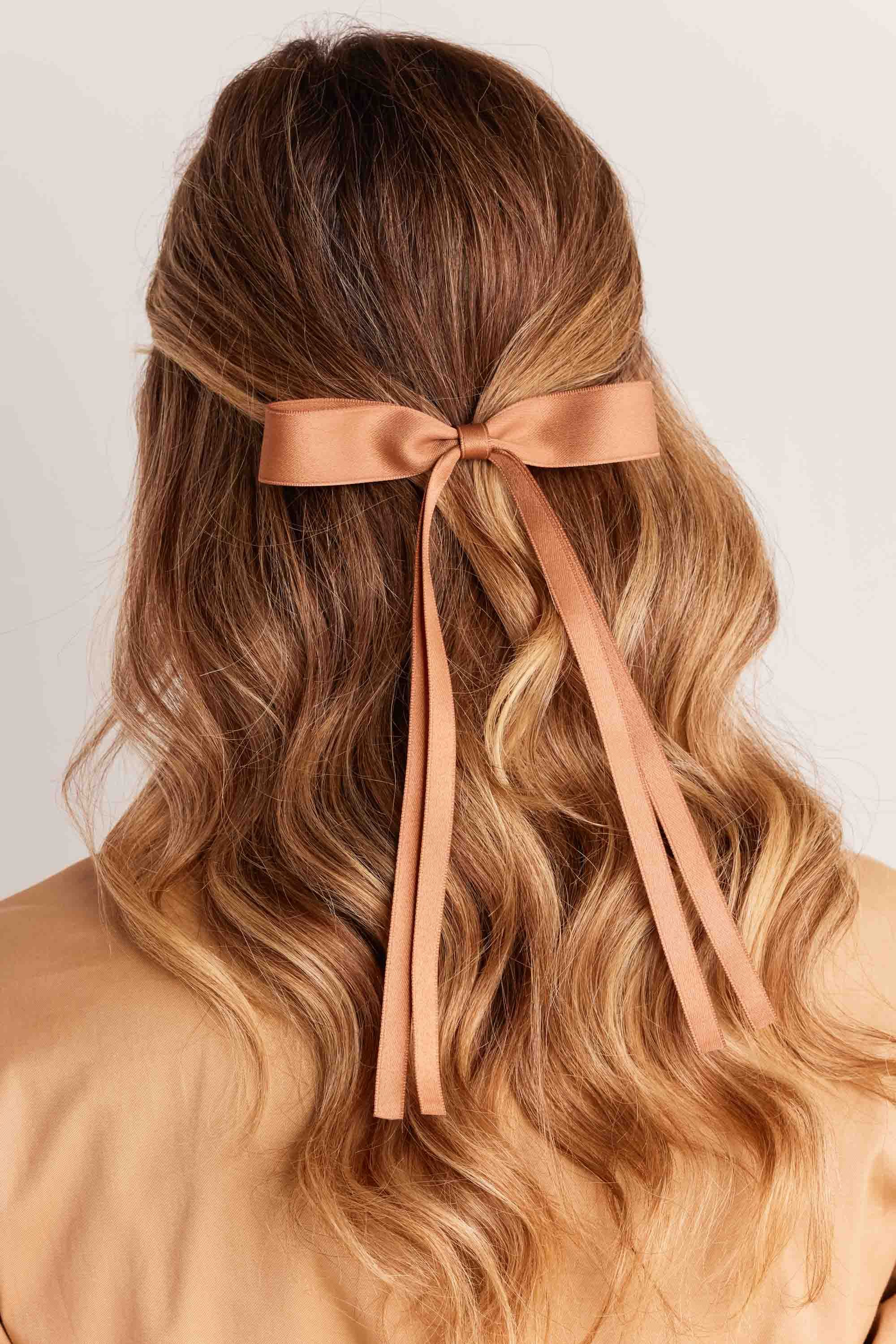 Bonnie Bow Clip- Brown | Avara