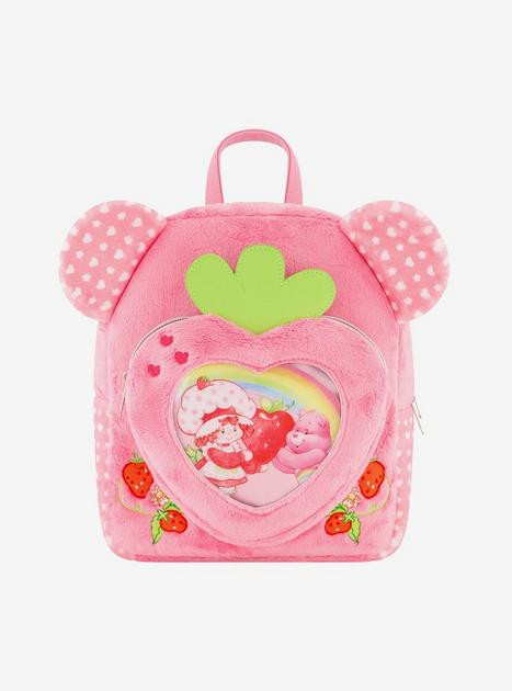 Care Bears x Strawberry Shortcake Plush Heart Mini Backpack | BoxLunch