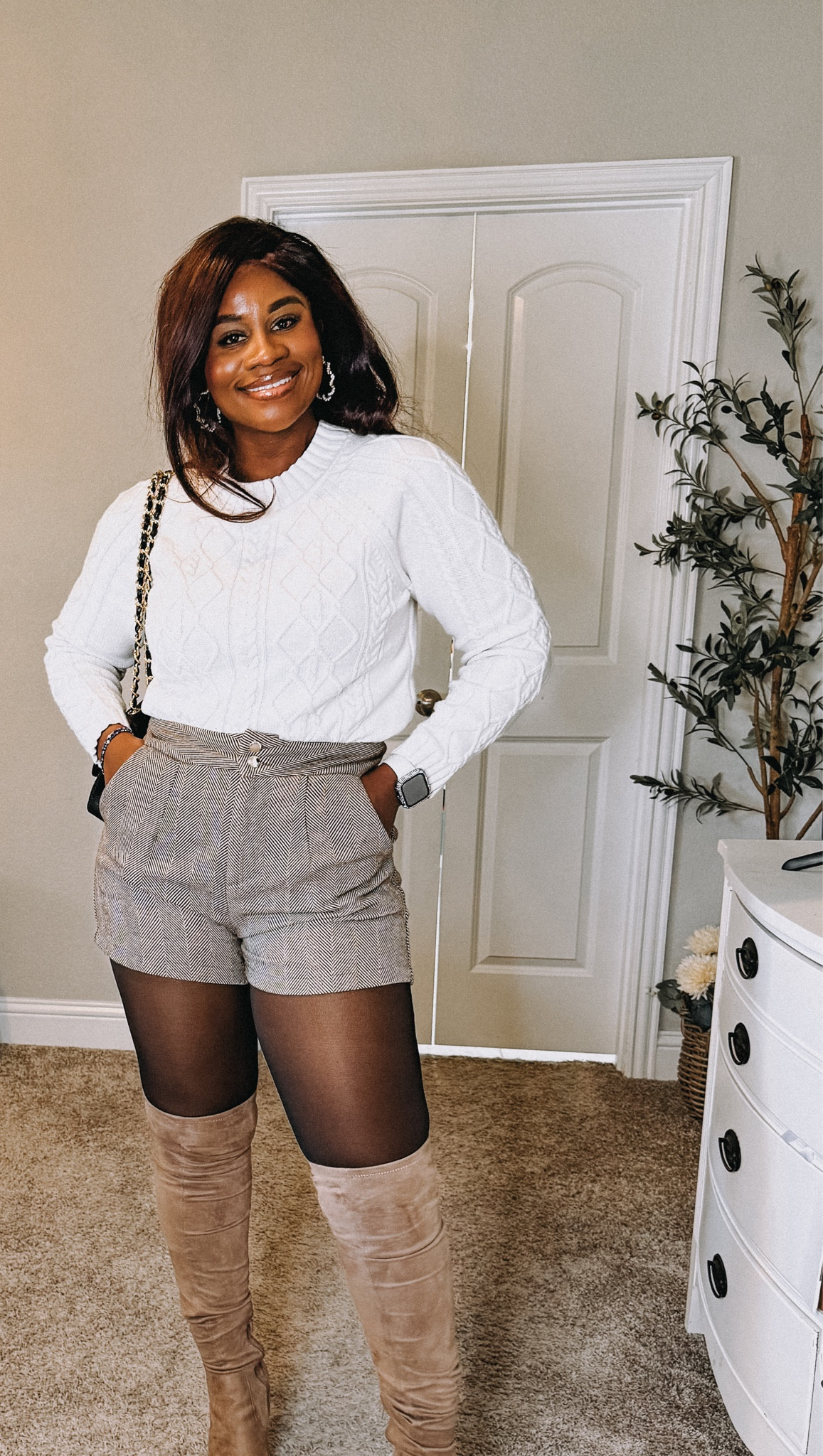 Cold weather, cute fits. Period. ❄️🤎Winter neutrals hitting every time 🤍✨ Shorts, tights & boots — my fave easy combo.

WinterStyle #OOTD #FallFits #NeutralOutfit #BlackGirlStyle #LTKFashion #AmazonFinds #IdaExperience

#LTKmorningroutine #LTKHoliday #LTKdayinmylife