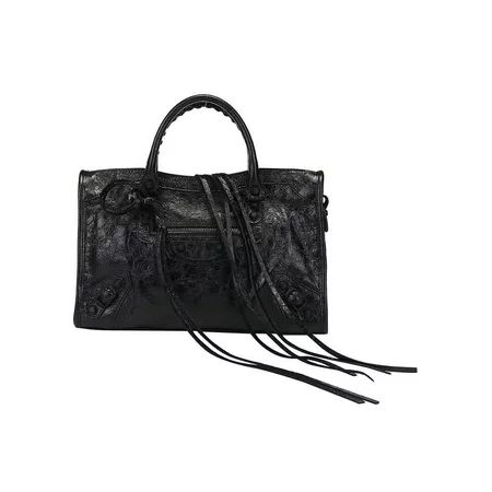 Balenciaga Black City Stud Detail Shoulder Bag | Walmart (US)